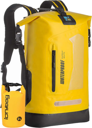 AquaShield Dry Bag Backpack: 20L/30L/40L, Floating Waterproof Gear for Men, Ideal for Backpacking and Kayaking