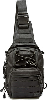 Compact EDC Sling Bag - Concealed Carry Shoulder Bag for Range, Travel, Hiking, Outdoor Sports