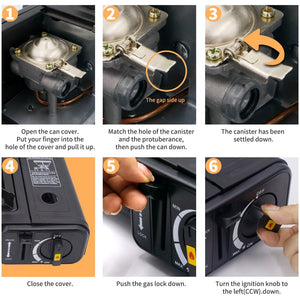 AdventureChef Portable Butane Camping Stove