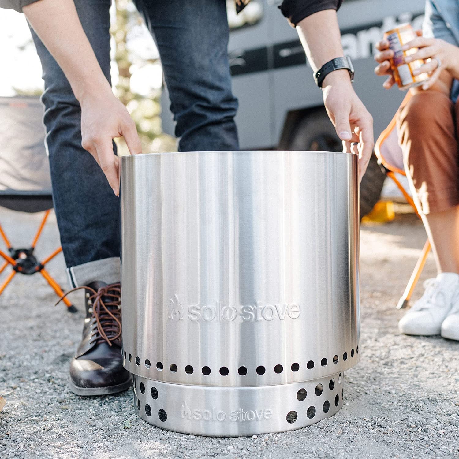 Solo Stove Ranger Stand Stainless Steel Fire Pit