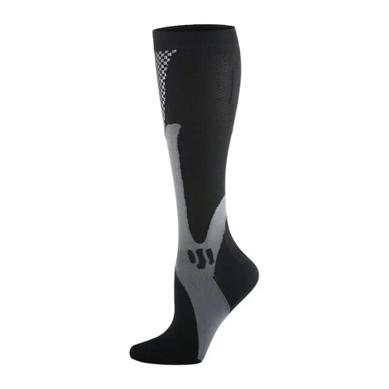 Outdoor Cycling Compression Socks - Fast-Drying, Breathable Nylon for Adult Sports and Medical 